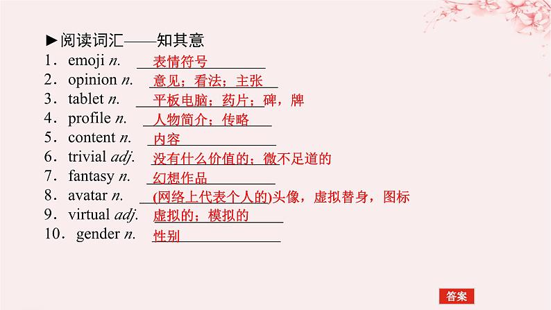 2024版新教材高考英语全程一轮总复习Unit4InformationTechnology课件北师大版必修第二册05