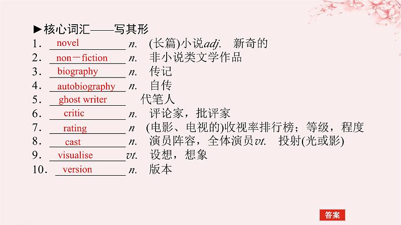 2024版新教材高考英语全程一轮总复习Unit6TheMedia课件北师大版选择性必修第二册第4页