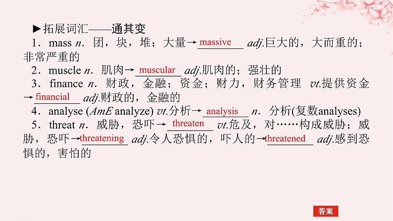 2024版新教材高考英语全程一轮总复习Unit4Livingwithtechnology课件牛津译林版选择性必修第二册07