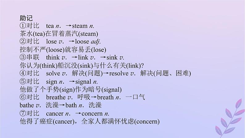 新教材2023版高中英语Unit1Knowingmeknowingyou单元基础知识汇总课件外研版必修第三册第6页