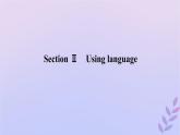 新教材2023版高中英语Unit2MakingadifferenceSectionⅡUsinglanguage课件外研版必修第三册