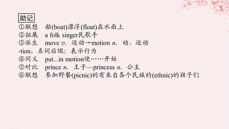 新教材2023版高中英语Unit4Meetingthemuse单元基础知识汇总课件外研版选择性必修第一册第6页