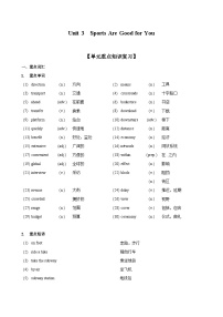 【中职专用】高中英语 外研版2021·基础模块1 Unit 4 How Can I Get There（知识串讲+跟踪练习）