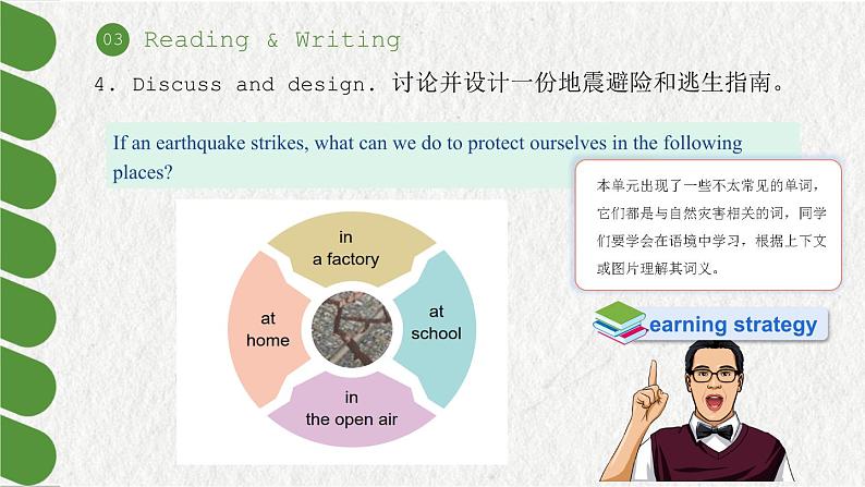 【中职专用】高中英语 外研版2021·基础模块1 Unit 7 When Disaster Strikes 课件+教案04