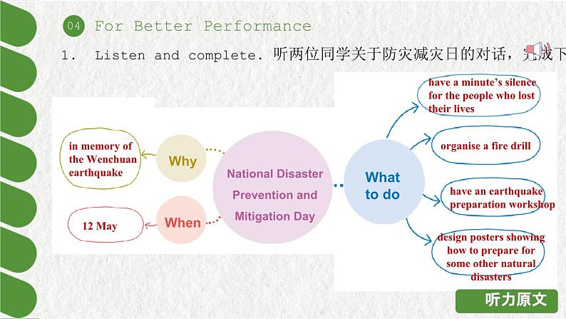 【中职专用】高中英语 外研版2021·基础模块1 Unit 7 When Disaster Strikes 课件+教案03