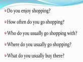 【中職專用】高中英語 高教版2021·基礎(chǔ)模塊1 Unit+3+Shopping+課件-