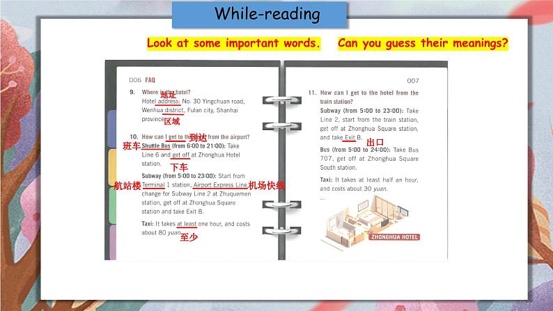 Part02 Unit2 Transportation课件-【中职专用】高一英语同步精品课堂（高教版2021·基础模块1）第8页