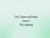 高中英语Unit2SportsandFitnessLesson1课件北师大版必修第一册