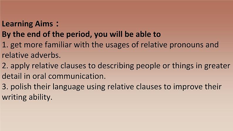 2019新人教高中英语必修二unit1Discovering useful structures课件PPT02