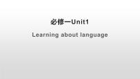 人教版 (2019)必修 第一册Unit 1 Teenage life示范课课件ppt