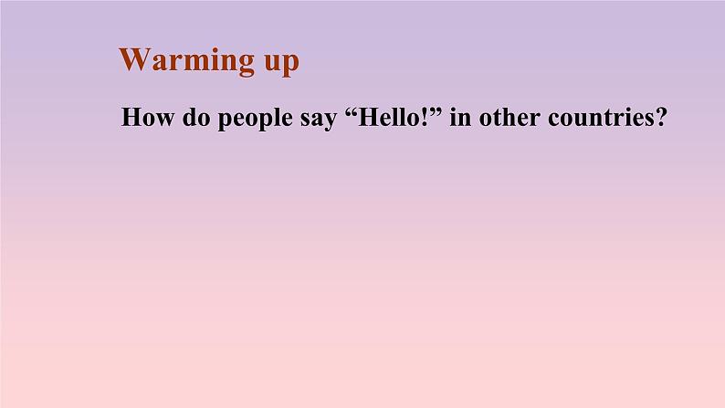 2019新人教高中英语必修一Unit5Languages around the world--Listening and speaking课件第5页