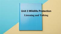 高中英语人教版 (2019)必修 第二册Unit 2 Wildlife protection教学ppt课件