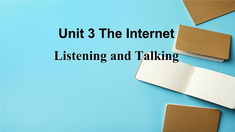 2021新人教高中英语必修二Unit3 Listening and Talking--Choose the best app课件PPT第1页