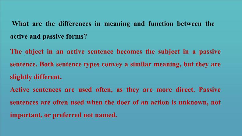 2021新人教高中英语必修二Unit4 Discovering Useful Structures--Express feeling and describe situations优秀公开课件第8页