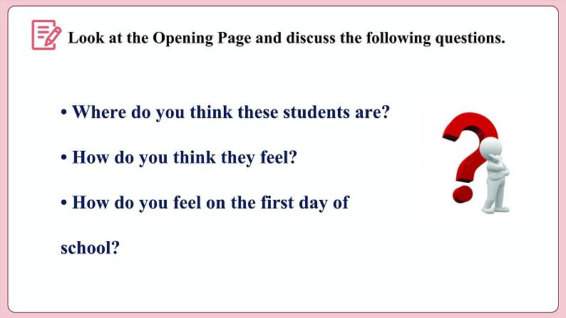 Welcome Unit Period I  Listening and Speaking（课件）-2023-2024学年高中英语人教版（2019）选择性必修第一册第3页