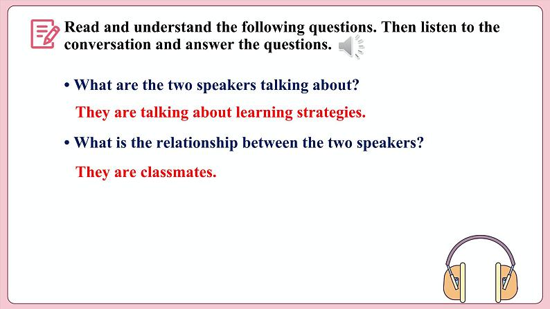 Welcome Unit Period Ⅳ  Listening and Talking（课件）-2023-2024学年高中英语人教版（2019）选择性必修第一册第4页