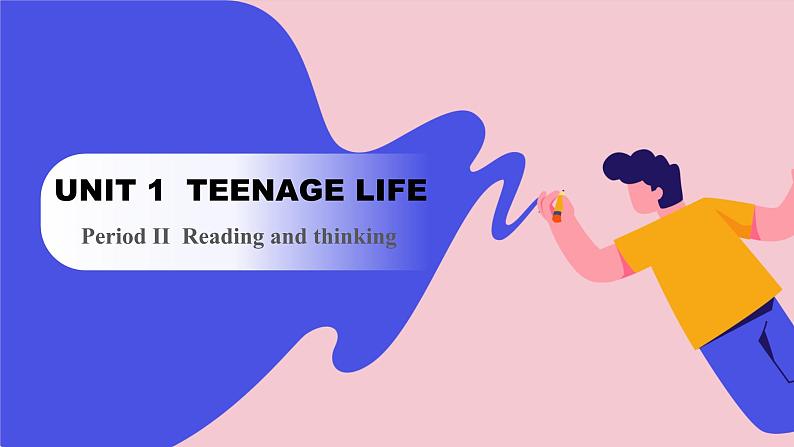 Unit 1 Teenage Life Period I Period II  Reading and Thinking（课件）-2023-2024学年高中英语人教版（2019）选择性必修第一册第1页