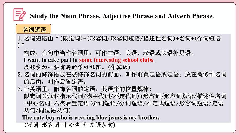 Unit 1 Teenage Life Period III  Discovering Useful Structures（课件）-2023-2024学年高中英语人教版（2019）选择性必修第一册第4页