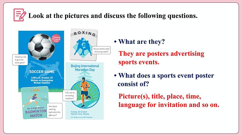 Unit 3 Sports and fitness Period I  Listening and Speaking（课件）-2023-2024学年高中英语人教版（2019）选择性必修第一册第3页