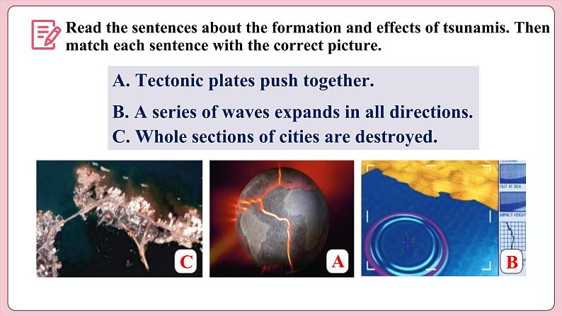 Unit 4 Natural Disasters Period VI  Video Time & Assessing Your Progress（课件）-2023-2024学年高中英语人教版（2019）选择性必修第一册04