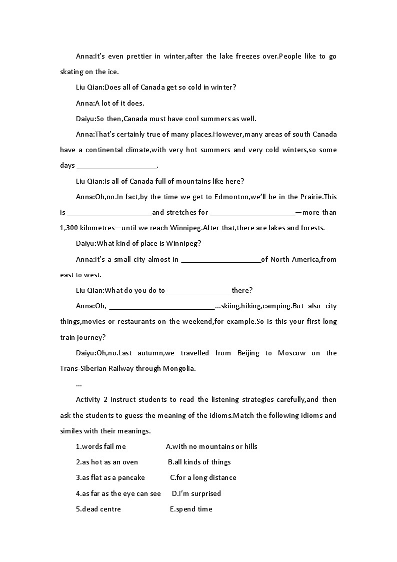 2019新人教高中英语选择性必修二Unit4Using Language 公开课教案03