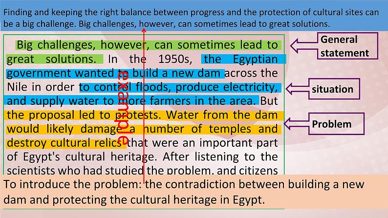 2019新人教高中英语必修二Unit1 Cultural Heritage --Reading and  Thinking公开课课件07