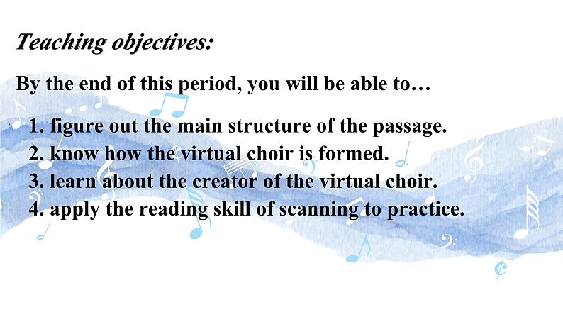 2019新人教高中英语必修二Unit5 Music--Reading and Thinking公开课课件03