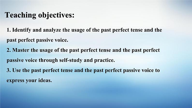 2019新人教高中英语选择性必修二Unit3 Discover Useful Structures公开课课件02