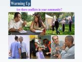 新北師大版高中英語(yǔ)選擇性必修四Unit11Conflicts and Compromise-Lesson1Living with Community課件