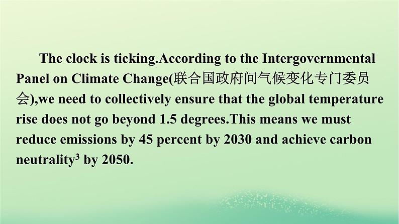 广西专版2023_2024学年新教材高中英语Unit3EnvironmentalProtection悦读导入课件新人教版选择性必修第三册第4页