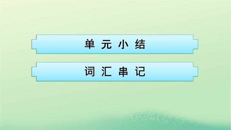 广西专版2023_2024学年新教材高中英语Unit2LookingintotheFuture单元核心素养整合课件新人教版选择性必修第一册02