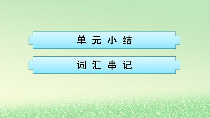 广西专版2023_2024学年新教材高中英语Unit4BodyLanguage单元核心素养整合课件新人教版选择性必修第一册第2页