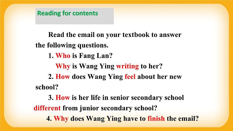 Unit 1 Writing Workshop 课件  高中英语北师大版(2019)必修第一册04