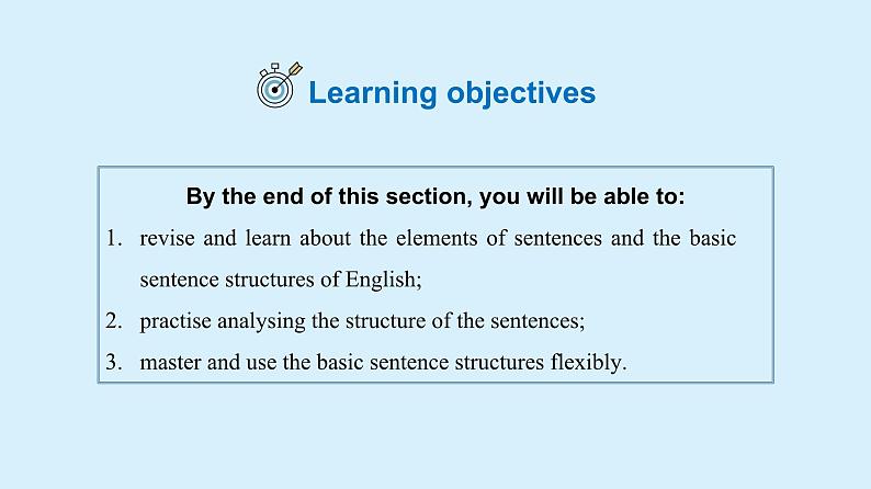 【2023-2024课件】高中英语人教版  必修一（2019） Welcome Unit Discovering Useful Structures02