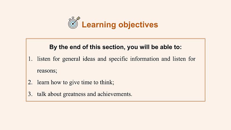 【2023-2024课件】高中英语人教版 选择性必修一 Unit 1 Using Language (Listening and Speaking)第2页