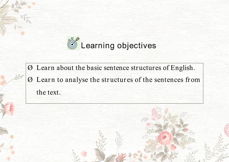 Welcome Unit Discovering Useful Structures-2023-204学年高一英语人教版必修第一册课件02