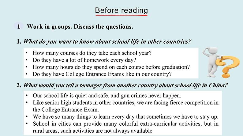 2023-2024学年高一英语人教版 必修一 Unit 1 Reading and Thinking(课件)第6页