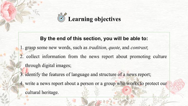 2024学年高一英语 人教版（2019）必修二 课件  Unit 1 Reading for Writing & Assessing Your Progress03