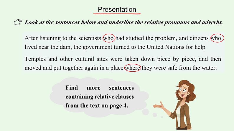 2024学年高一英语 人教版（2019）必修二 课件 Unit 1 Discovering Useful Structures04