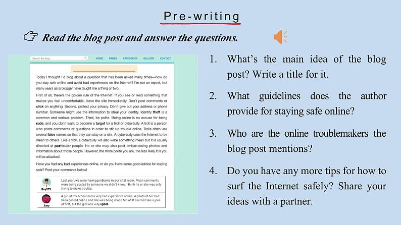 2023-2024学年高一英语 人教版（2019）必修二 课件 Unit 3 Reading for Writing & Assessing Your Progress第5页