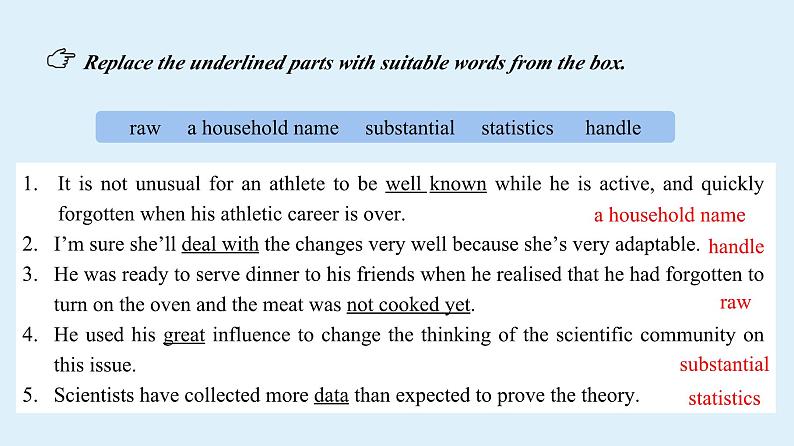 2023-2024学年高二英语人教版 选择性必修二 Unit 1 Learning About Language课件PPT07