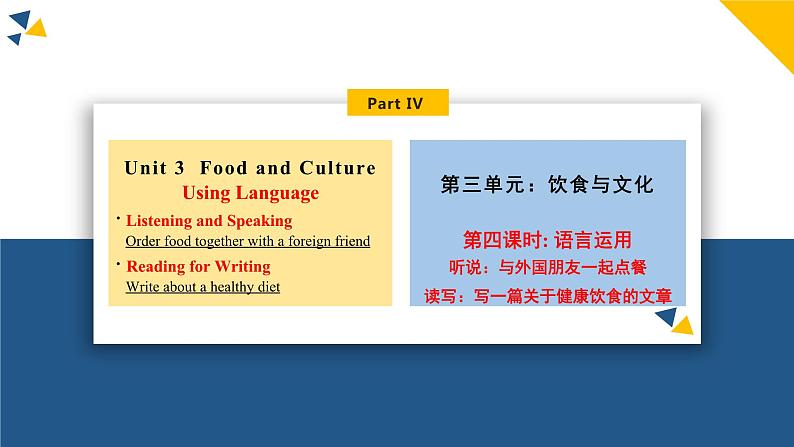 2023-2024学年高二英语人教版 选择性必修二 Unit 3 Using Language课件PPT01