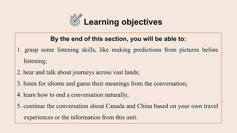 2023-2024学年高二英语人教版 选择性必修二 Unit 4 Using Language (Listening and Speaking)课件PPT02