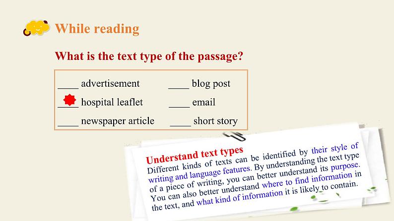 2023-2024学年高二英语人教版 选择性必修二 Unit 5 Reading and Thinking课件PPT08