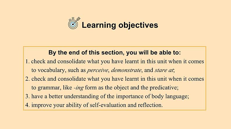 2023-2024学年高二英语人教版 选择性必修一 Unit 4 Assessing Your Progress & Project（课件）第3页