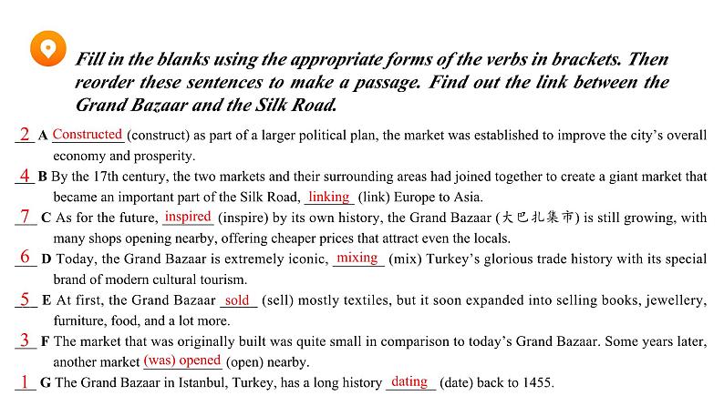 2023-2024学年高二英语人教版 选择性必修四  Unit 2 Assessing Your Progress & Project（课件）05