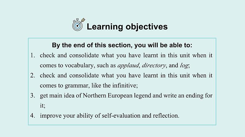 2023-2024学年高二英语人教版 选择性必修四  Unit 3 Assessing Your Progress & Project（课件）03