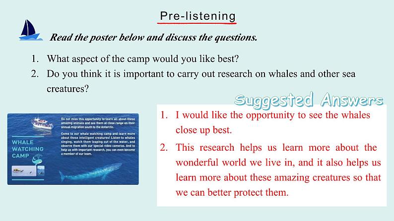 2023-2024学年高二英语人教版 选择性必修四  Unit 3 Using Language（Listening and Speaking）（课件）04