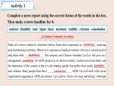 2023-2024学年高二英语人教版 选择性必修四  Unit 4 Assessing Your Progress & Project（课件）