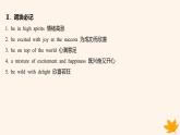 江苏专版2023_2024学年新教材高中英语Unit1WishYouwereHere读后续写微技能之动作神态描写__高兴与兴奋课件牛津译林版选择性必修第三册